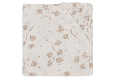 Jollein Hoeslaken Jersey 60x120cm | Leafy Dreams