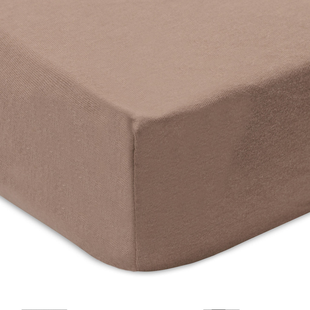 Jollein Hoeslaken Jersey 60x120cm | Milky Coffee