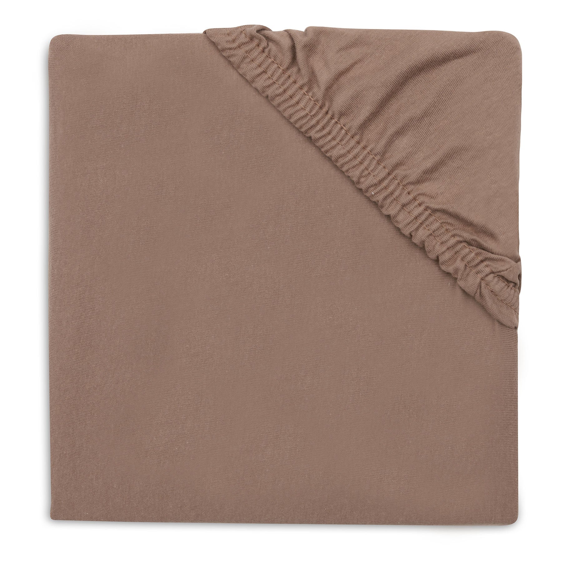 Jollein Hoeslaken Jersey 60x120cm | Milky Coffee