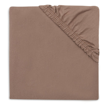 Jollein Hoeslaken Jersey 60x120cm | Milky Coffee