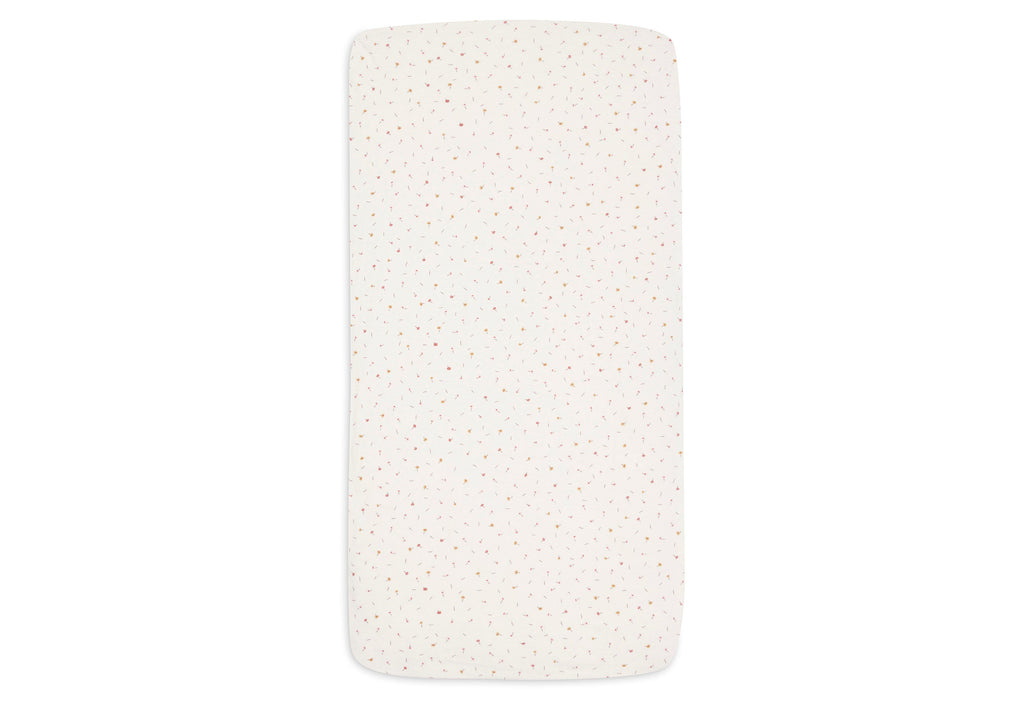 Jollein Hoeslaken Jersey 60x120cm Pretty Picnic Flower Drops