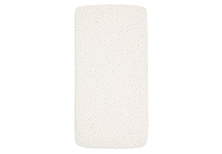 Jollein Hoeslaken Jersey 60x120cm Pretty Picnic Flower Drops