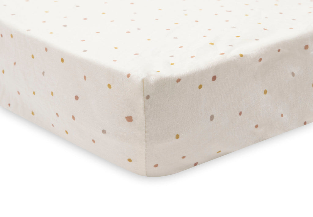 Jollein Hoeslaken Jersey 60x120cm Kangaroots Dusty Dot