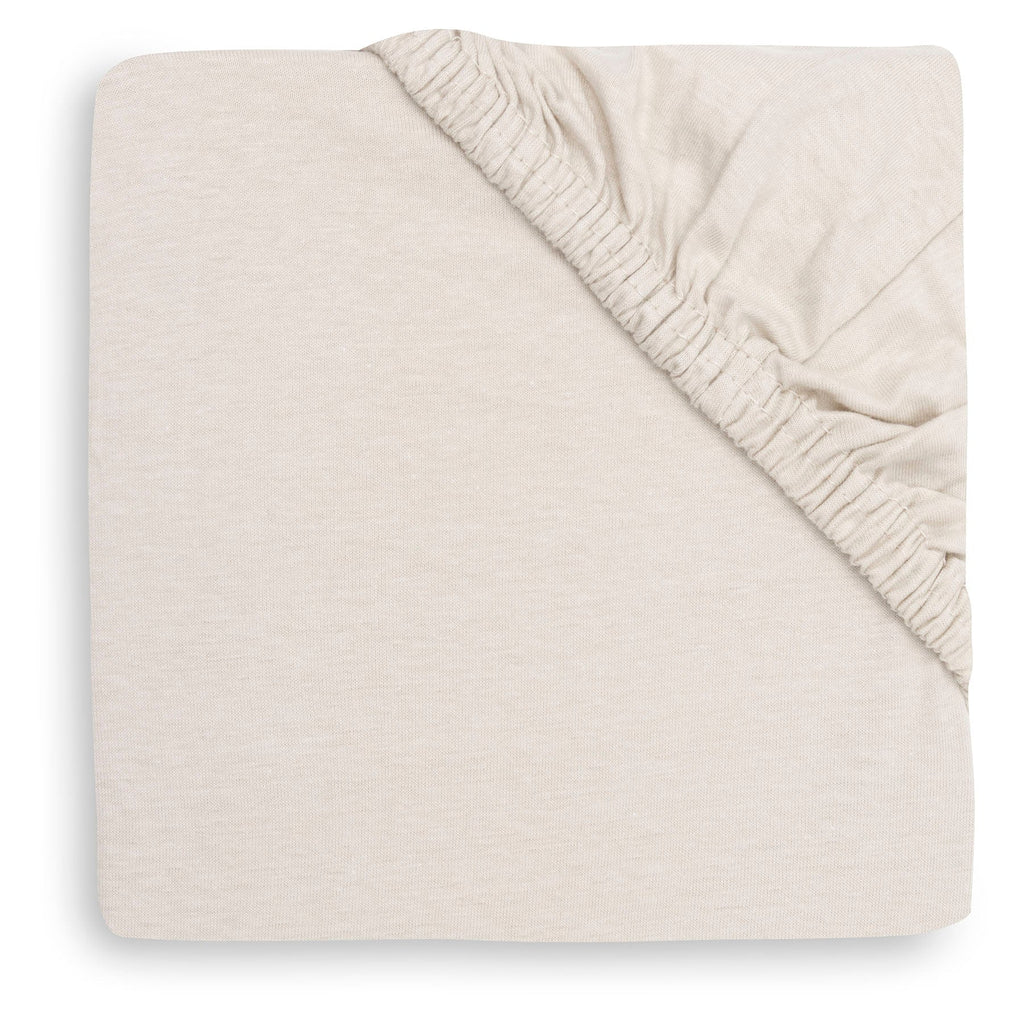 Jollein Hoeslaken Jersey Boxmatras 75x95cm | Sand
