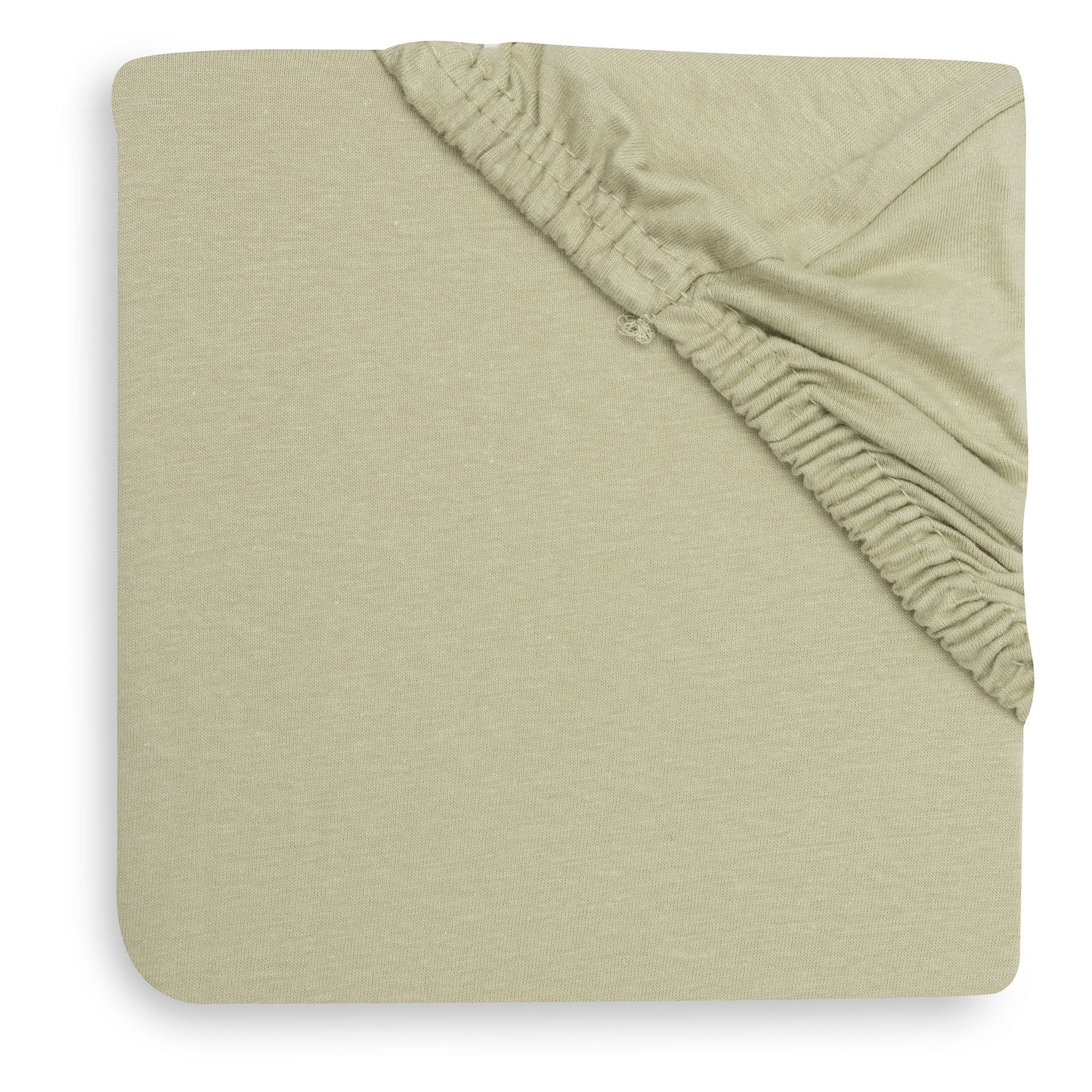 Jollein Hoeslaken Jersey 70/75x140/150cm | Soft Matcha