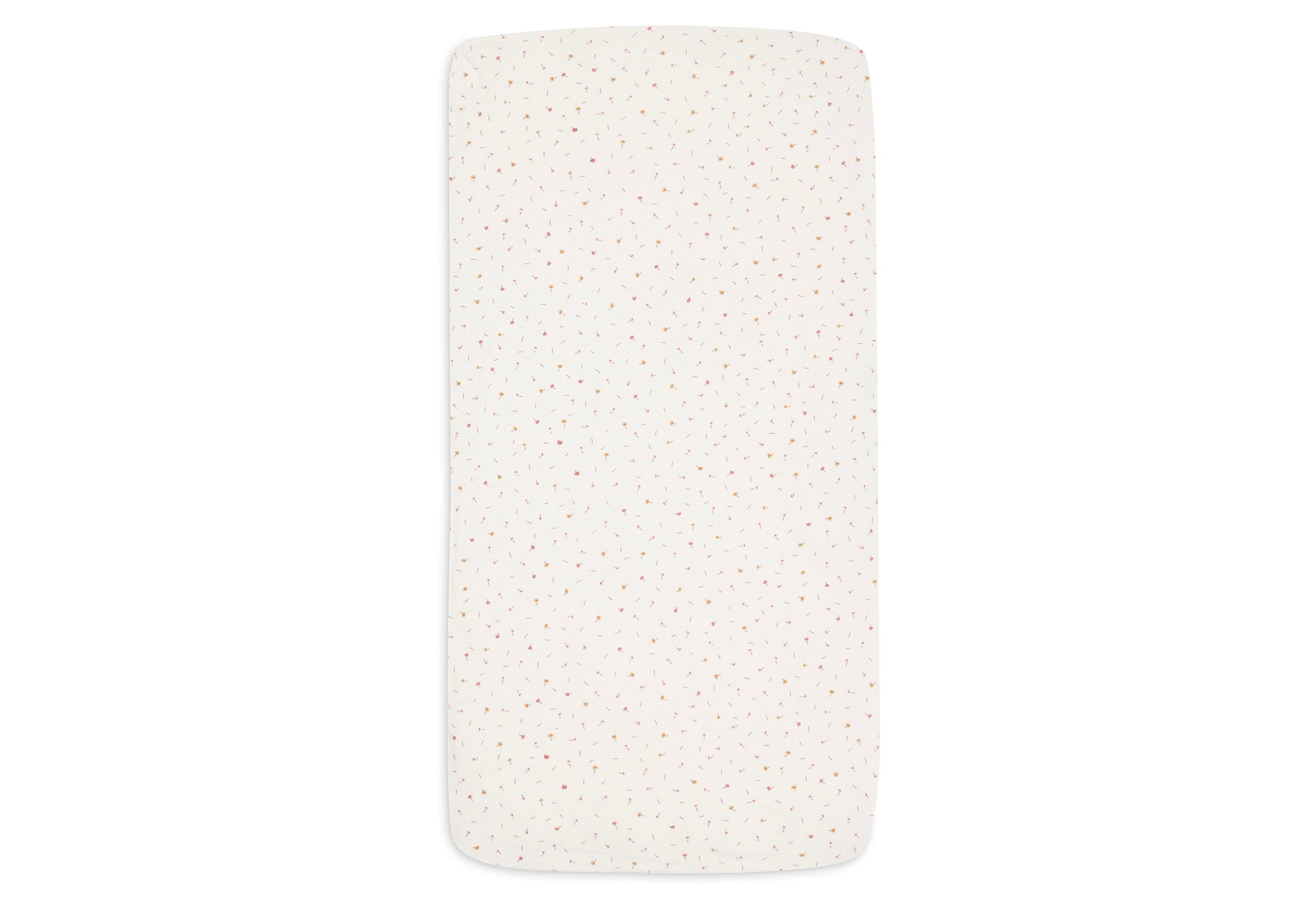 Jollein Hoeslaken Jersey 70/75x140/150cm Pretty Picnic Flower Drops
