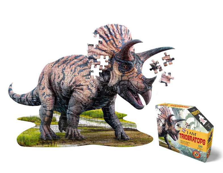 Madd Capp I Am Lil' Puzzel 100st Triceratops *