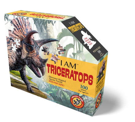 Madd Capp I Am Lil' Puzzel 100st Triceratops *