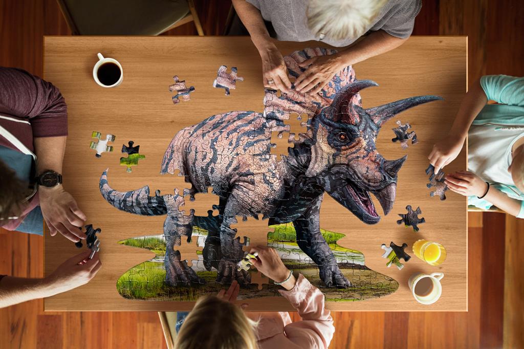 Madd Capp I Am Lil' Puzzel 100st Triceratops *