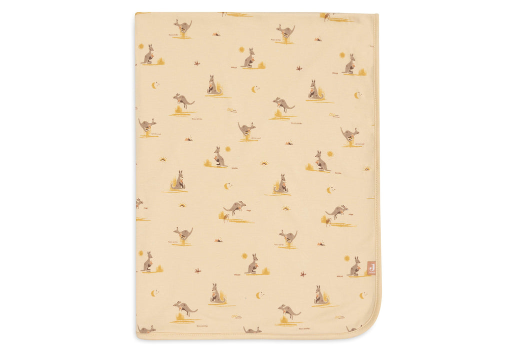 Jollein Deken Wieg Jersey 75x100cm Kangaroots