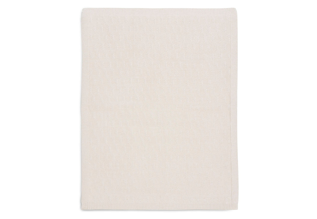 Jollein Wiegdeken 75x100cm | Grain Knit Oatmeal