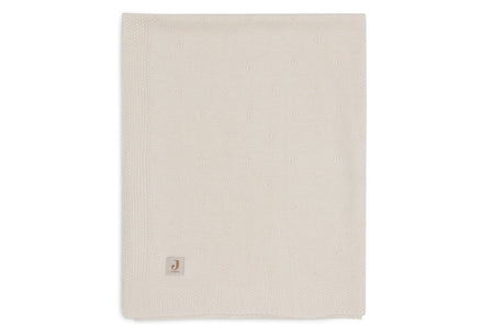 Jollein Wiegdeken 75x100cm Cosy Knit Ivory