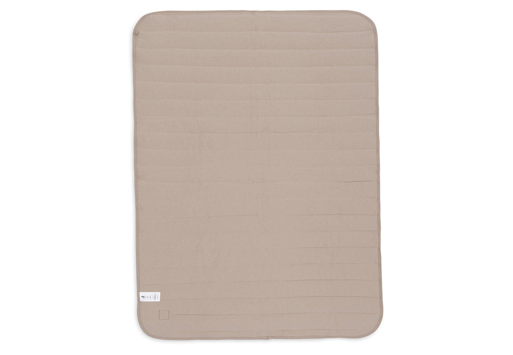 Jollein Deken Wieg 75x100cm Velvet Rib | Milky Coffee