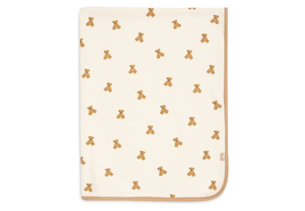 Jollein Deken Wieg 75x100cm Mini Teddy Bear Little Waffle