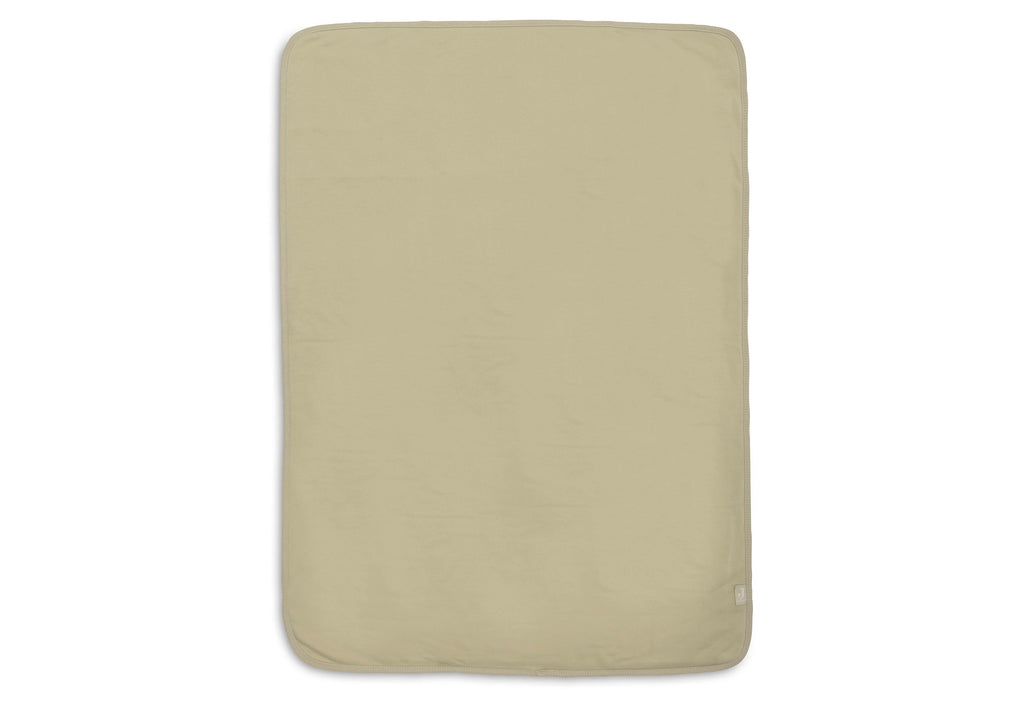 Jollein Deken Wieg 75x100cm Basic Sherpa/Jersey | Soft Matcha