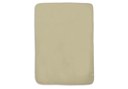 Jollein Deken Wieg 75x100cm Basic Sherpa/Jersey | Soft Matcha