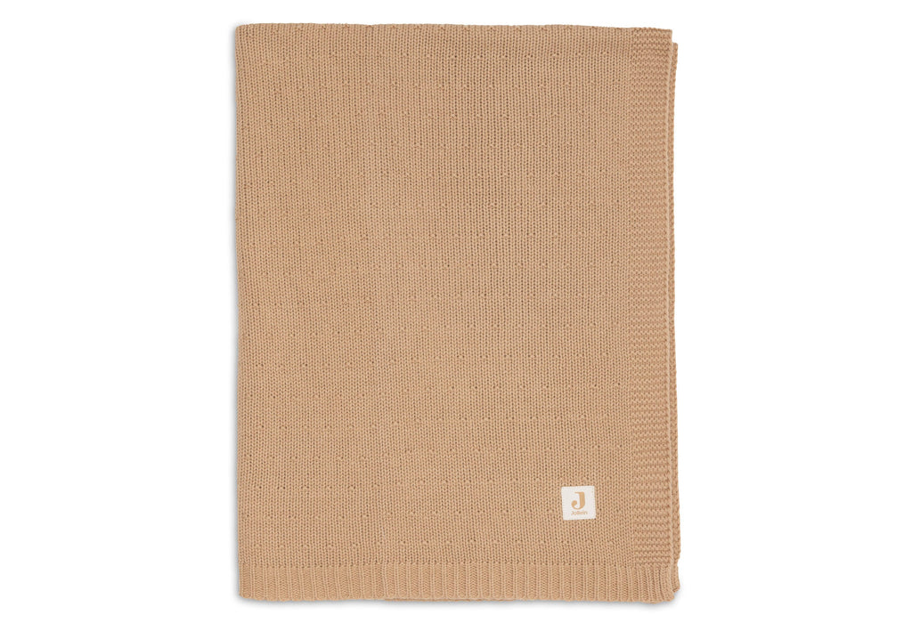 Jollein Deken Wieg 75x100cm Sprinkle Knit | Hazel