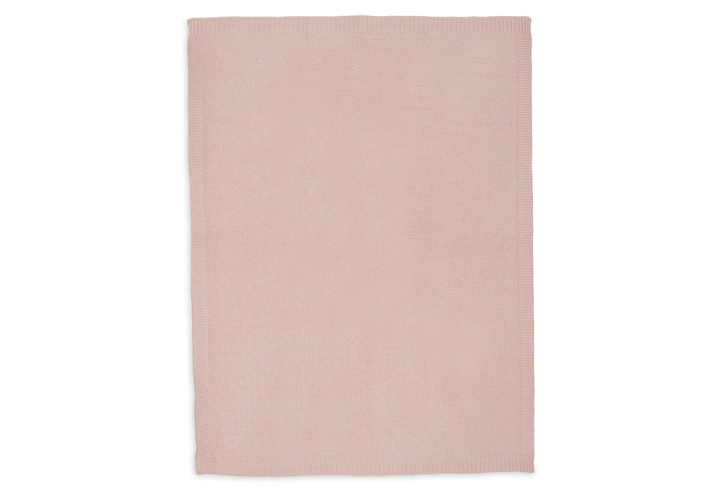 Jollein Deken Wieg 75x100cm Sprinkle Knit | Silk Rose