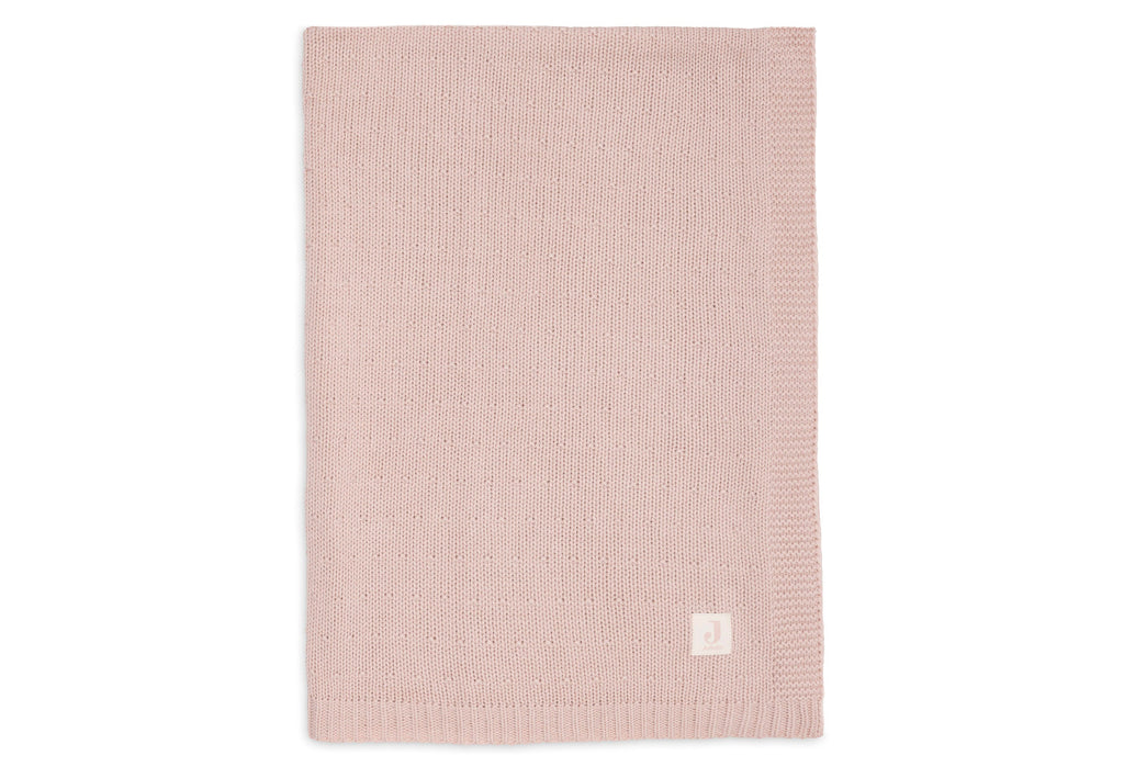 Jollein Deken Wieg 75x100cm Sprinkle Knit | Silk Rose