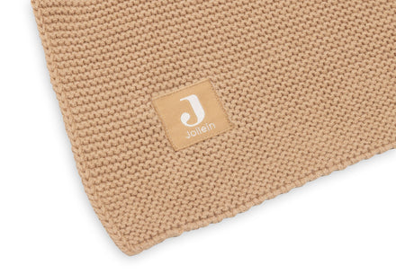 Jollein Deken Wieg 75x100cm Basic Knit | Hazel
