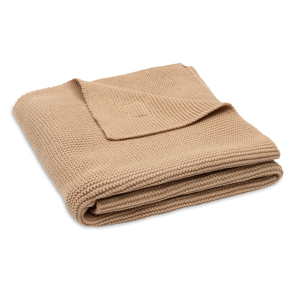 Jollein Deken Wieg 75x100cm Basic Knit | Hazel