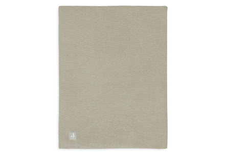 Jollein Ledikant Deken 100x150cm | Basic Knit Olive Green