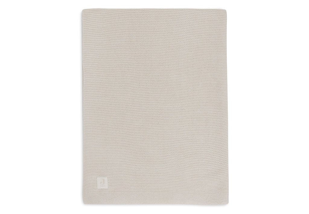 Jollein Deken Ledikant 100x150cm Basic Knit | Oatmeal