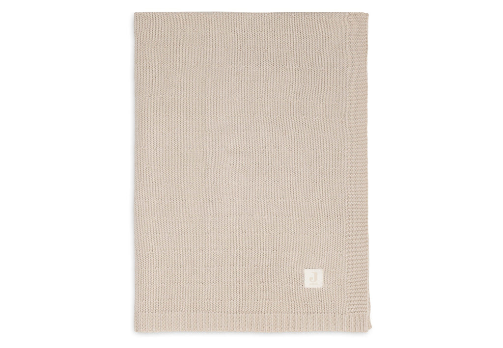 Jollein Deken Ledikant 100x150cm Sprinkle Knit | Sand