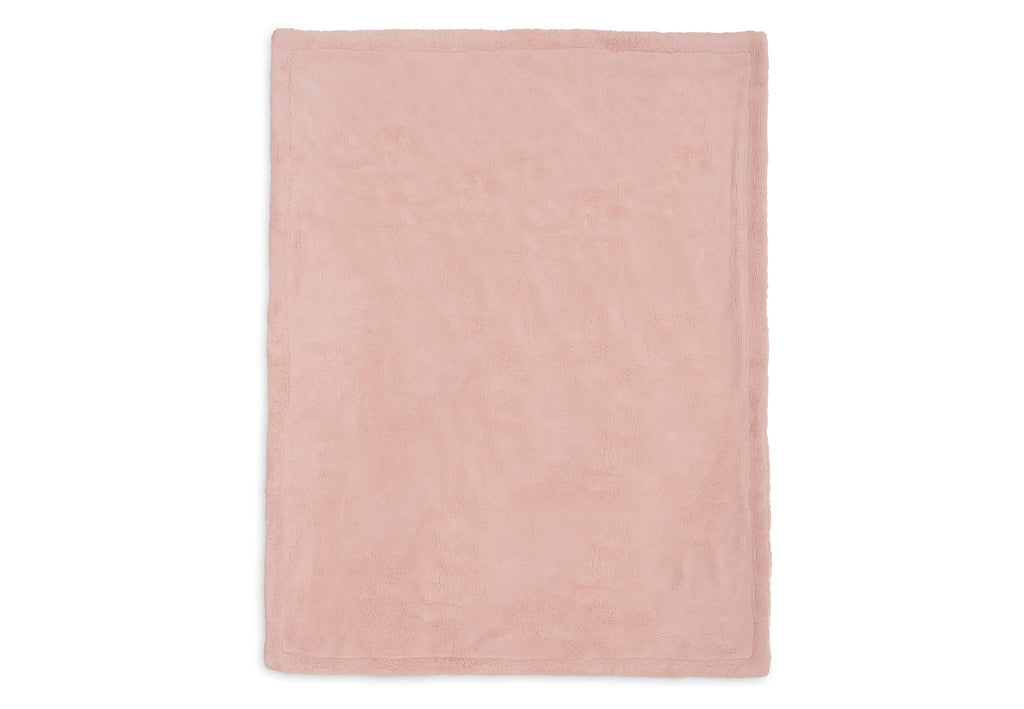 Jollein Deken Wieg 75x100cm Sprinkle Knit | Silk Rose/Fluffy