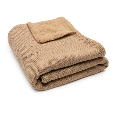 Jollein Deken Ledikant 100x150cm Sprinkle Knit | Hazel/Fluffy