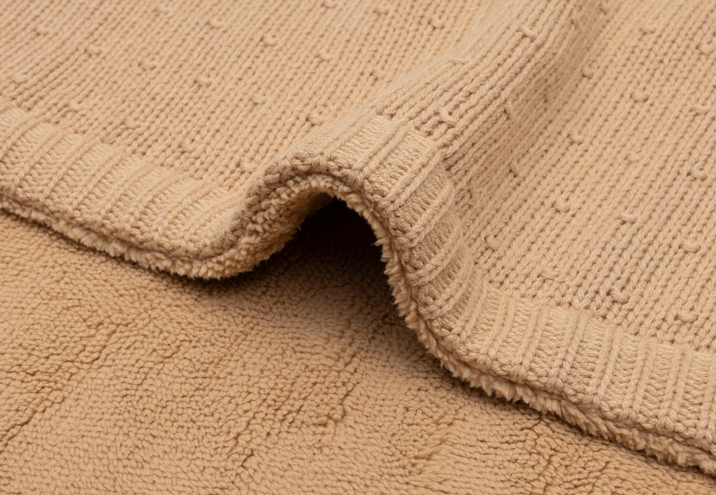 Jollein Deken Ledikant 100x150cm Sprinkle Knit | Hazel/Fluffy