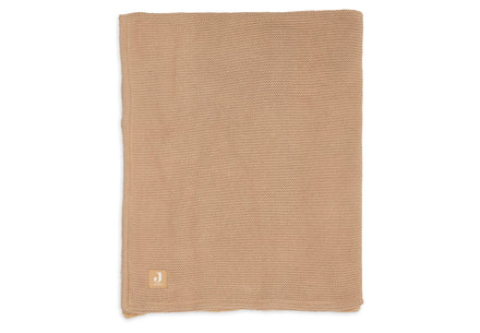 Jollein Deken Ledikant 100x150cm Basic Knit | Hazel/Fleece
