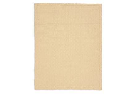 Jollein Deken Hydrofiel 75x100cm Jacquard Vanilla GOTS
