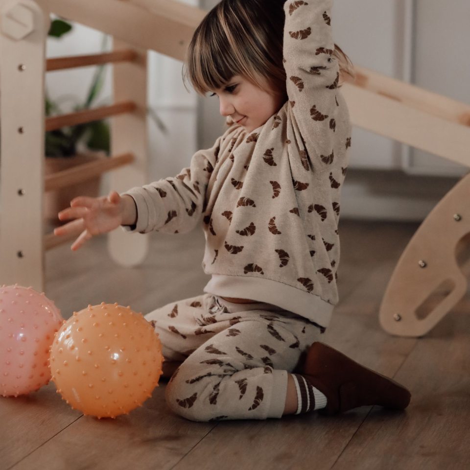 Find That Hippo Sensorische Ballen Set 2 | Rozebruin / Roodbruin