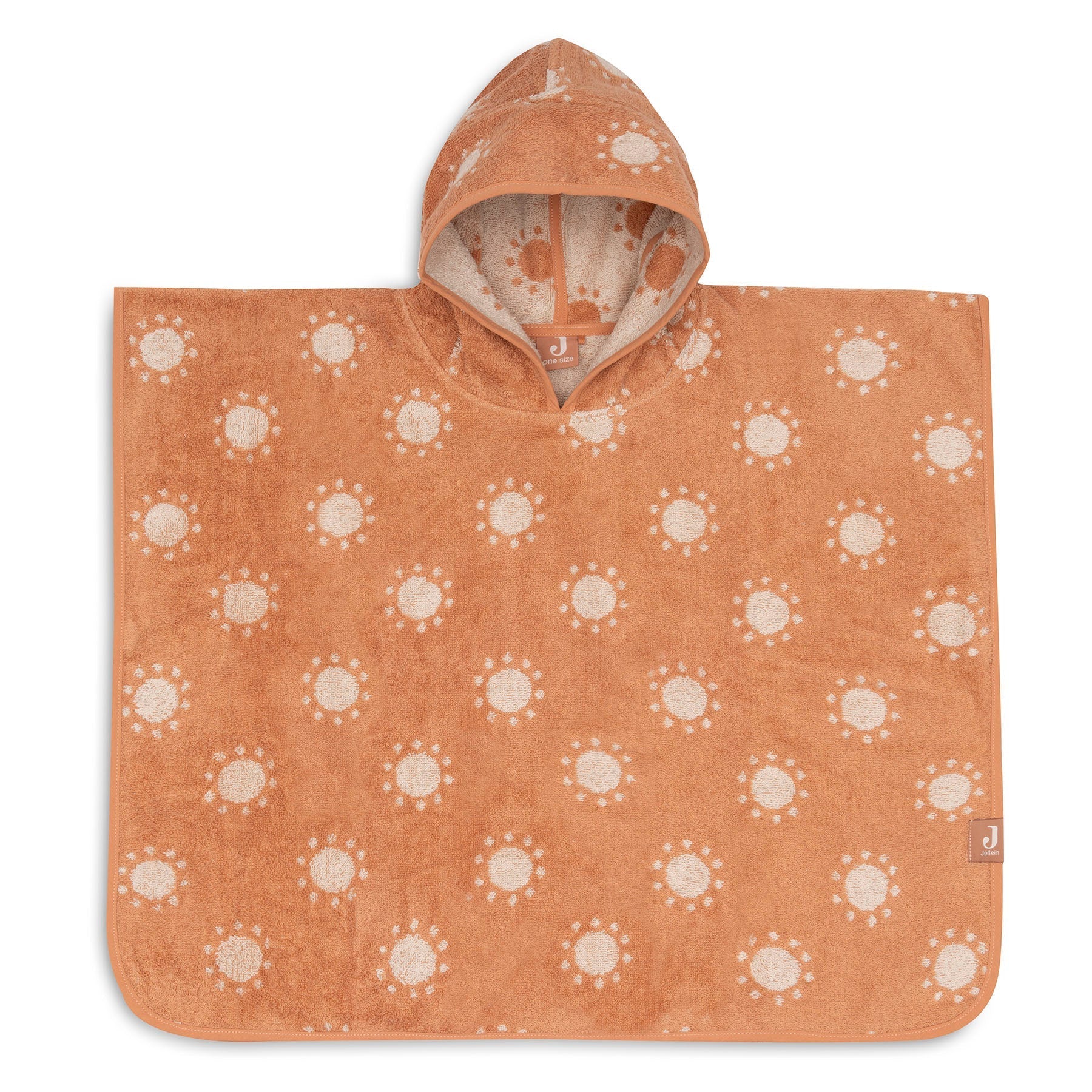 Jollein Badponcho Badstof Jacquard Sun Reversible