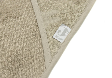Jollein Badcape Badstof 75x75cm Miffy Jacquard | Olive Green
