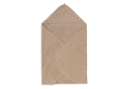 Jollein Badcape Badstof 100x100cm | Milky Coffee