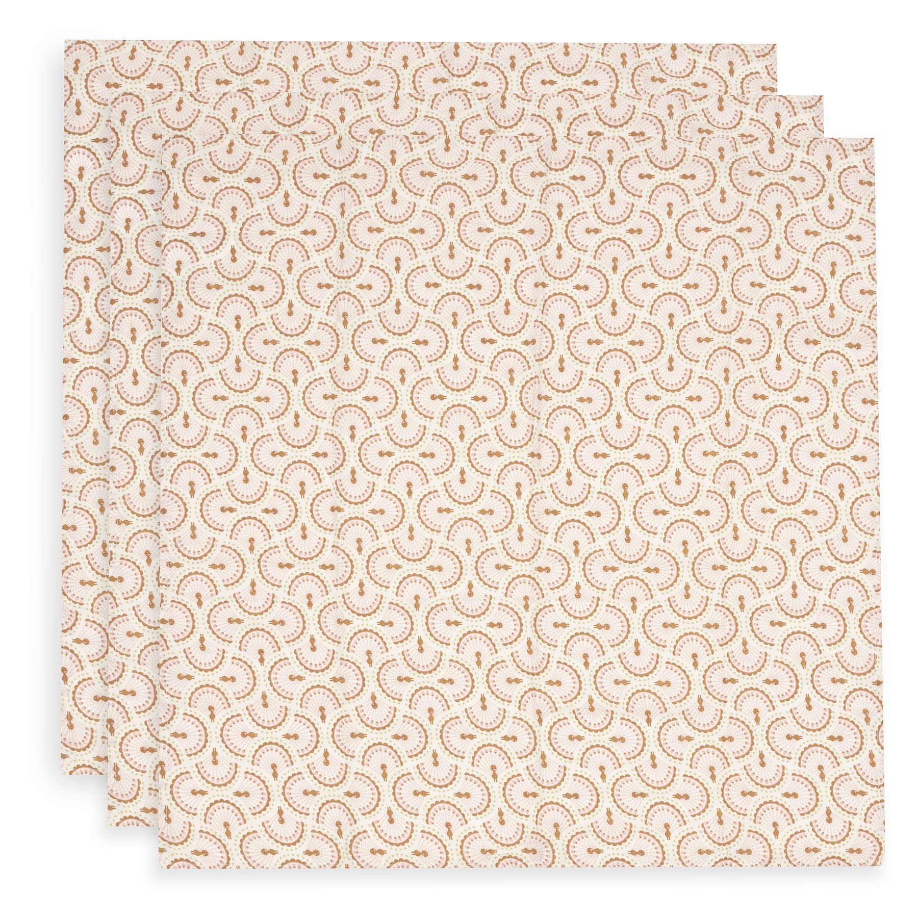 Jollein Hydrofiele Doek Small 70x70cm | Soft Plumes (3pack)