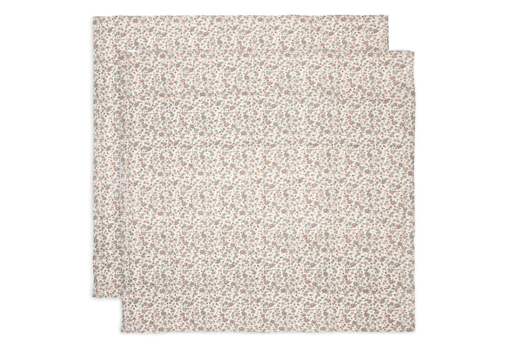 Jollein Set 2 Hydrofiele Doeken Large 115x115cm | Retro Flowers