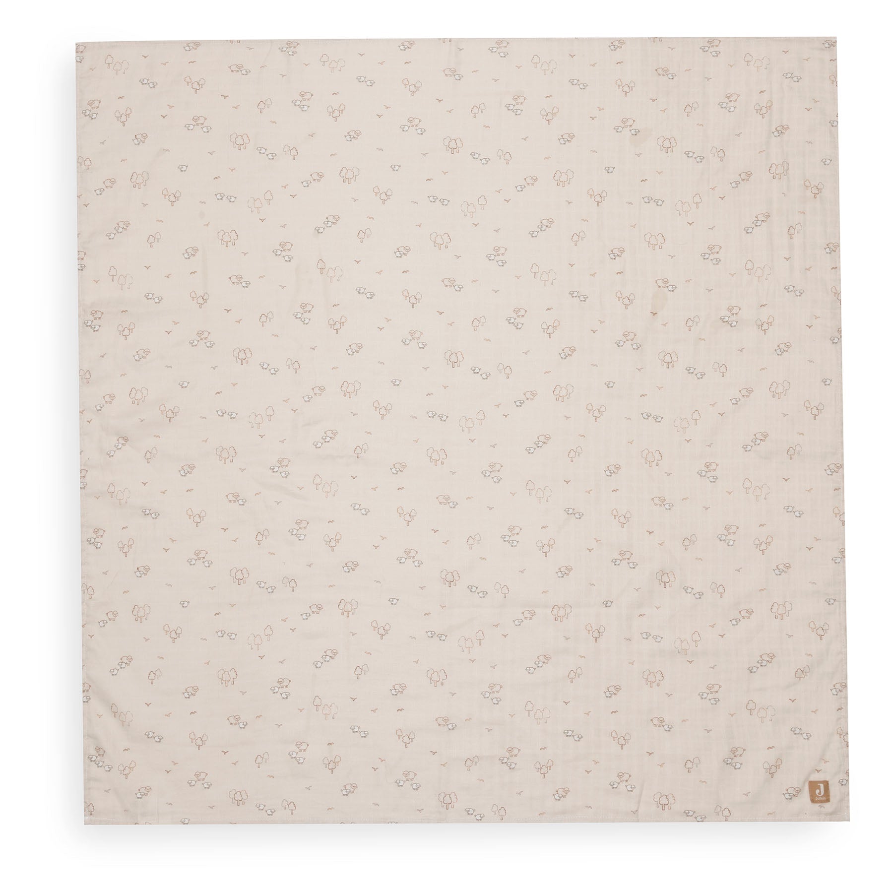 Jollein Hydrofiele Doek Large 115x115cm | Woolly (2pack)