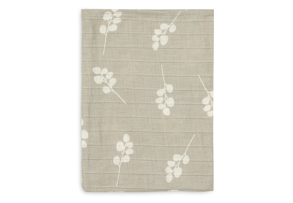 Jollein Set 3 Hydrofiele Washandjes | Twig Olive Green