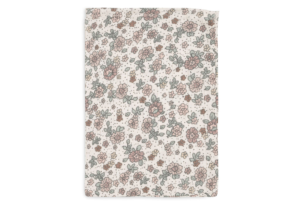 Jollein Set 3 Hydrofiele Washandjes | Retro Flowers