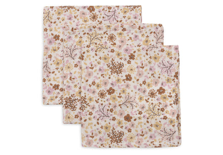 Jollein Hydrofiel Monddoekje 31x31cm | Flower Fairies 3st