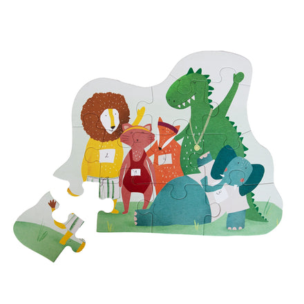 Trixie Vormenpuzzel Dierenvrienden | 12st