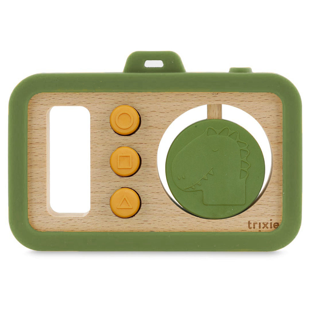Trixie Houten Siliconen Babycamera | Mr. Dino