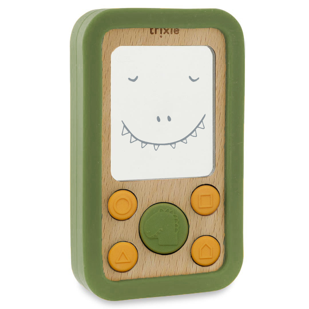 Trixie Houten Siliconen Babyfoon | Mr. Dino