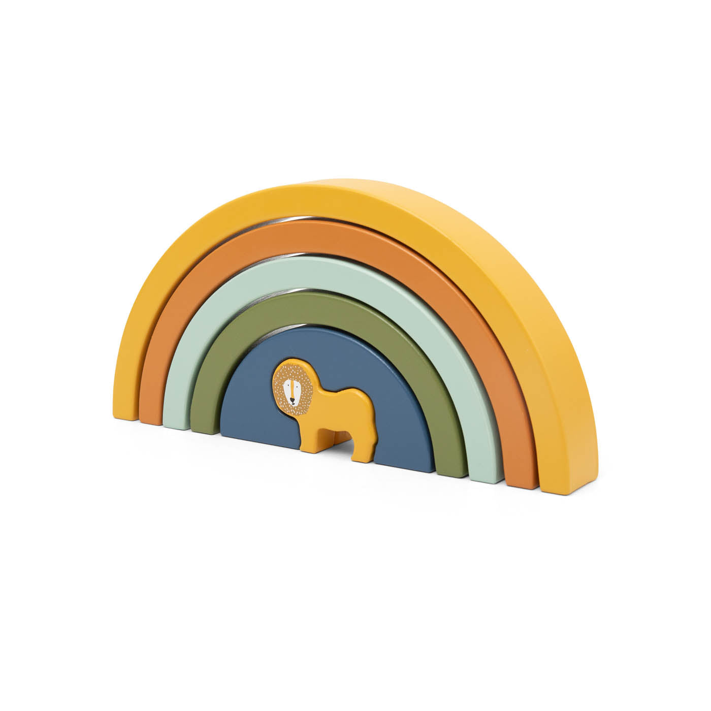 Trixie Houten Regenboog Stapelen  | Mr. Lion
