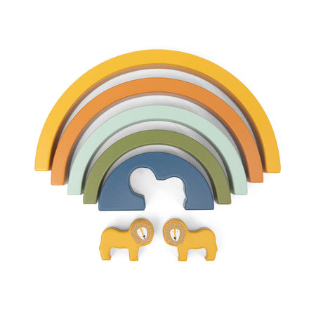 Trixie Houten Regenboog Stapelen  | Mr. Lion