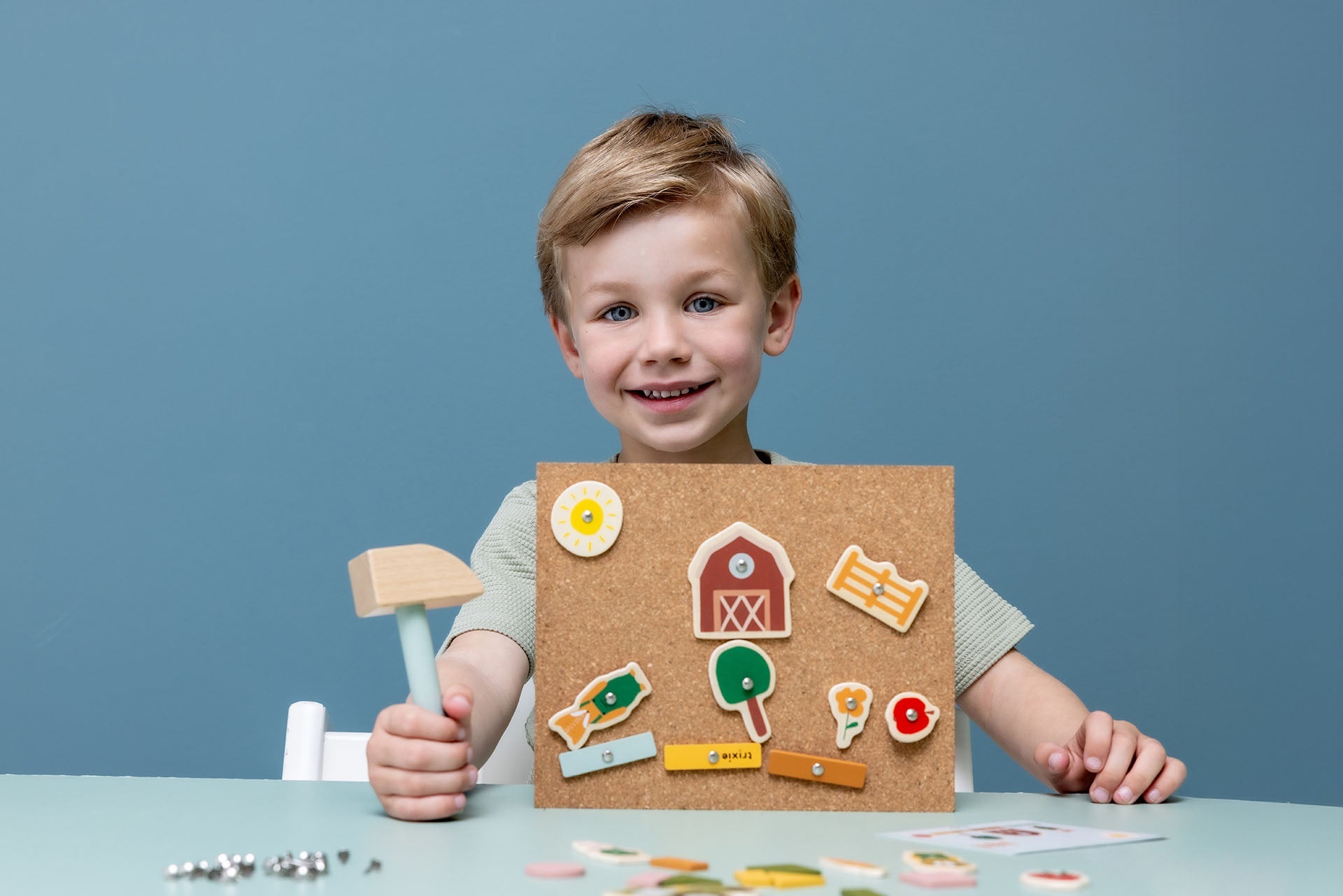 Trixie Houten Hamertje Tik Spel | Boerderij