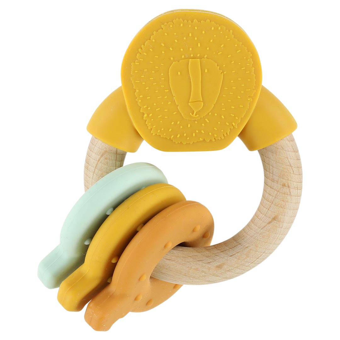 Trixie Houten Siliconen Activiteitenring  | Mr. Lion